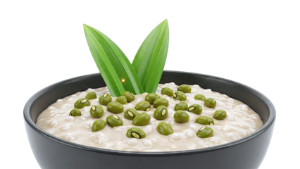 Mung Bean Porridge with Pandan Leaves