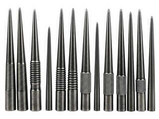 Set of precision metal punches