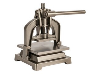 Antique metal book press