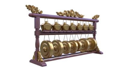 Gamelan Instrument Display