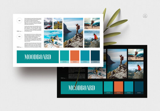 Minimal Moodboard Layout