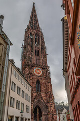 Cath&eacute;drale de Freiburg im Breisgau, Allemagne