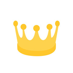 crown tiara gem royal king prince princess queen gold win winner winning emoji symbol sign icon vector illustration isolated flat © valvectors
