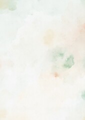 Obraz premium Soft Pastel Watercolor Abstract Background Texture