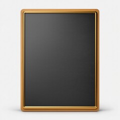 Fototapeta premium Elegant Award Plaque with Golden Frame