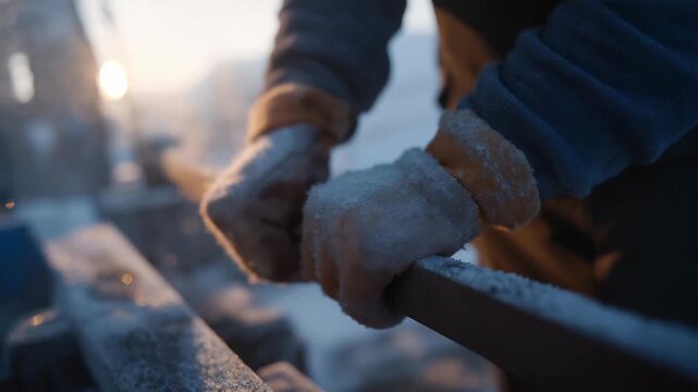 A cryogenic metallurgy lab testing the toughness of superalloys, mechanical arms pulling on metal bars coated in frost as sensors track micro-cracks &mdash; materials science, extreme-condition