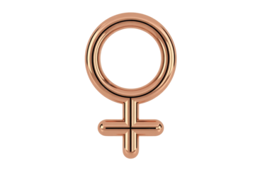 Bronze female symbol