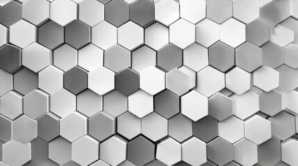 Abstract hexagon pattern