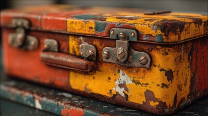 Vintage suitcase image