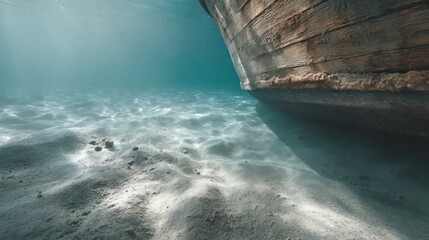 Underwater boat bottom
