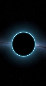 Abstract rendering illustrating the absence of gravitational force, creating a zero-g void or conceptual blank space in deep cosmos, infinity, vacuum, abstract