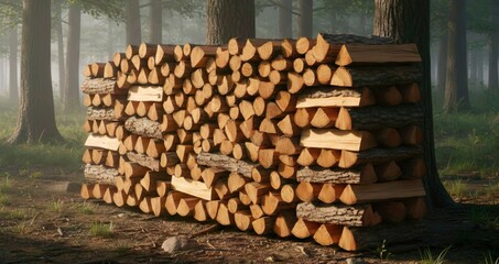 Sustainable Wood Fuel for Winter Heating and Forestry Management