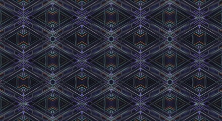 Seamless, intricate network of interlocking lines creating an endless geometric design. Abstract visual complexity and boundless repetition for backgrounds, geometry, endless, pattern