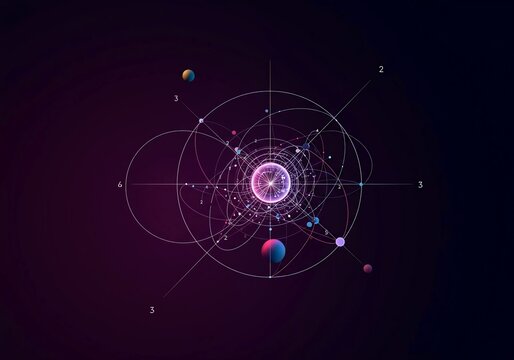 Pure conceptual framework showing essential geometric principles and complex mathematical relationships in a minimalist style, structure, geometric, simplicity