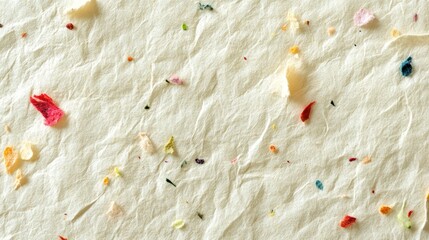 Close-up of decorative paper with flower petals