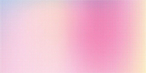 Soft Pink And Blue Gradient With Dotted Halftone Pattern Background For Design