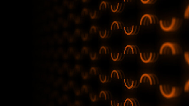 Backgrounds Animated Glowing Shape Loop 14