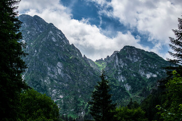 mountain landscape - Polish Tatra Mountains