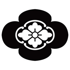 家紋です。地抜木瓜といいます。