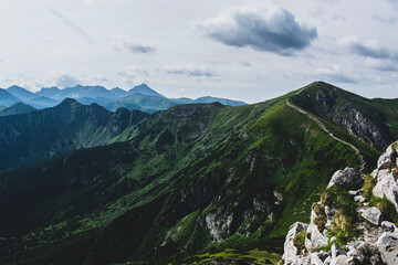 mountain landscape - Polish Tatra Mountains
