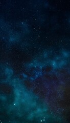 Fototapeta premium Vibrant starry night sky captures cosmic beauty a serene backdrop for creative editorial design concepts