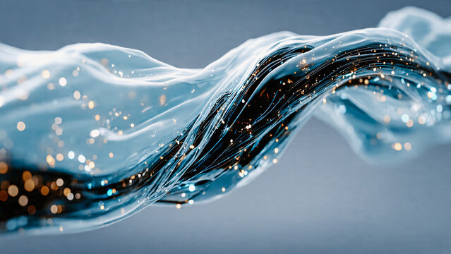 Liquide en flux en suspension 