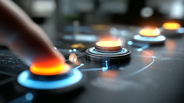 Workflow automation artificial intelligence software interface nodes triggers defocused data tool dashboard background coding icon flow process technology 3D rendering