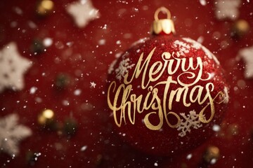 Christmas Festive Background with Glowing Lights and Holiday Atmosphere