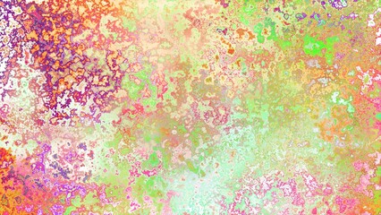 Fototapeta premium Abstract rust-like organic texture with vibrant marbled colors, corroded metal surface effect and expressive chaotic pattern