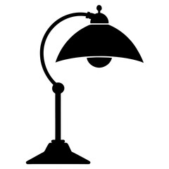 Classic table lamp with dome shade © Hf