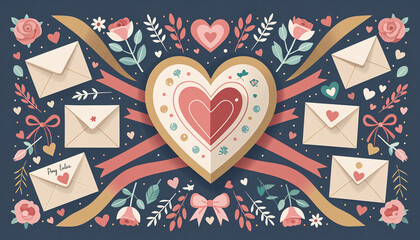 seamless pattern with flowers and birds