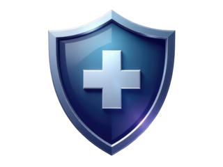 A symbol of protection and faith, often used in military or religious contexts