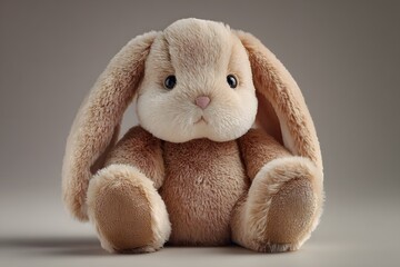 Cuddly stuffed bunny toy for gifting
