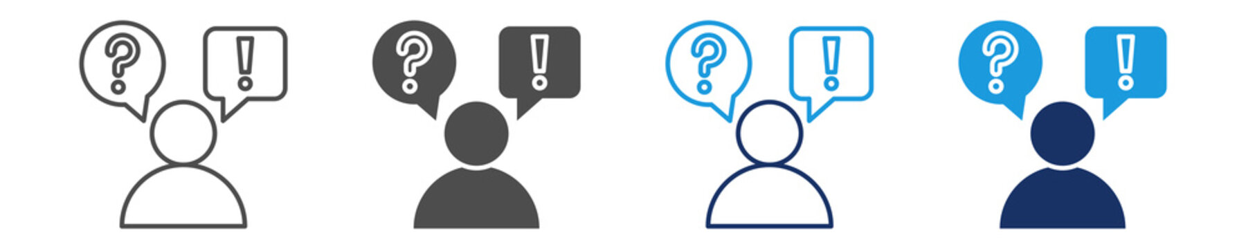 complaint icon sheet multiple concept