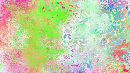 Obraz premium Abstract rust-like organic texture with vibrant marbled colors, corroded metal surface effect and expressive chaotic pattern