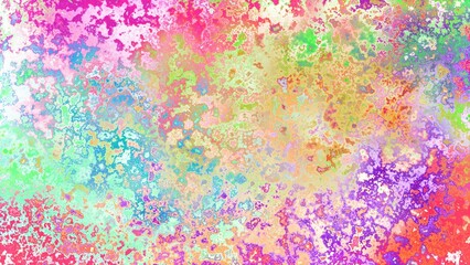 Abstract rust-like organic texture with vibrant marbled colors, corroded metal surface effect and expressive chaotic pattern