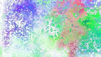 Obraz premium Abstract rust-like organic texture with vibrant marbled colors, corroded metal surface effect and expressive chaotic pattern