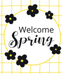 Welcome Spring Banner at Daisy Patter