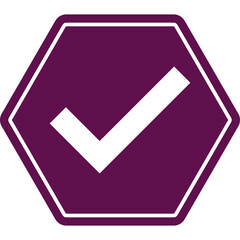 Checked Point Decoration