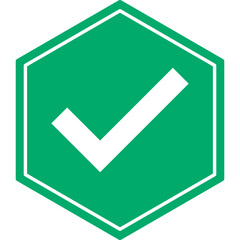 Checked Point Decoration