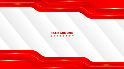 BACKGROUND ABSTRACT GEOMETRIC RED AND WHITE