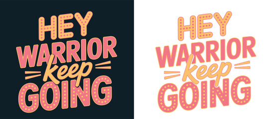 Motivational Quote Typography Design Templates