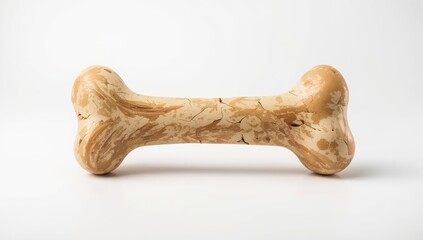 large toy bone on white background