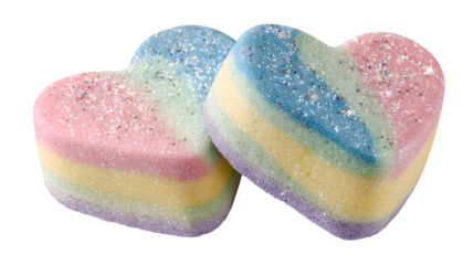 heart shaped candies