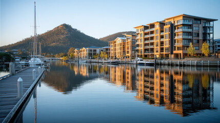 Fototapeta premium Nelson Bay NSW coastal town in New South Wales