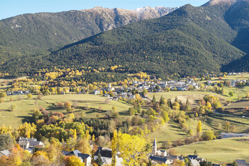 landscape in the mountains