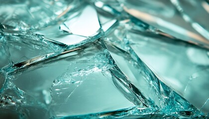 Extreme ultra-macro hyper-realistic close-up of a broken glass edge
revealing sharp facets, subtle reflections, and expressive composition with detailed textures