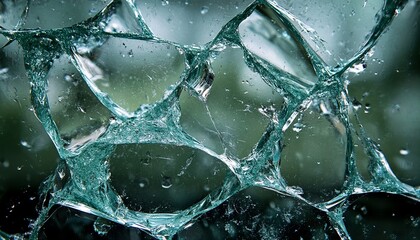 Extreme ultra-macro hyper-realistic close-up of a broken glass edge
revealing sharp facets, subtle reflections, and expressive composition with detailed textures