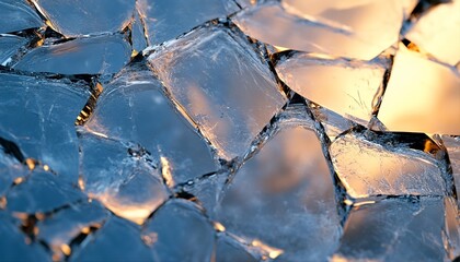 Extreme ultra-macro hyper-realistic close-up of a broken glass edge
revealing sharp facets, subtle reflections, and expressive composition with detailed textures