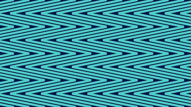 Seamless geometric pattern featuring alternating teal zigzag lines on a dark blue background, creating a dynamic and modern abstract design.